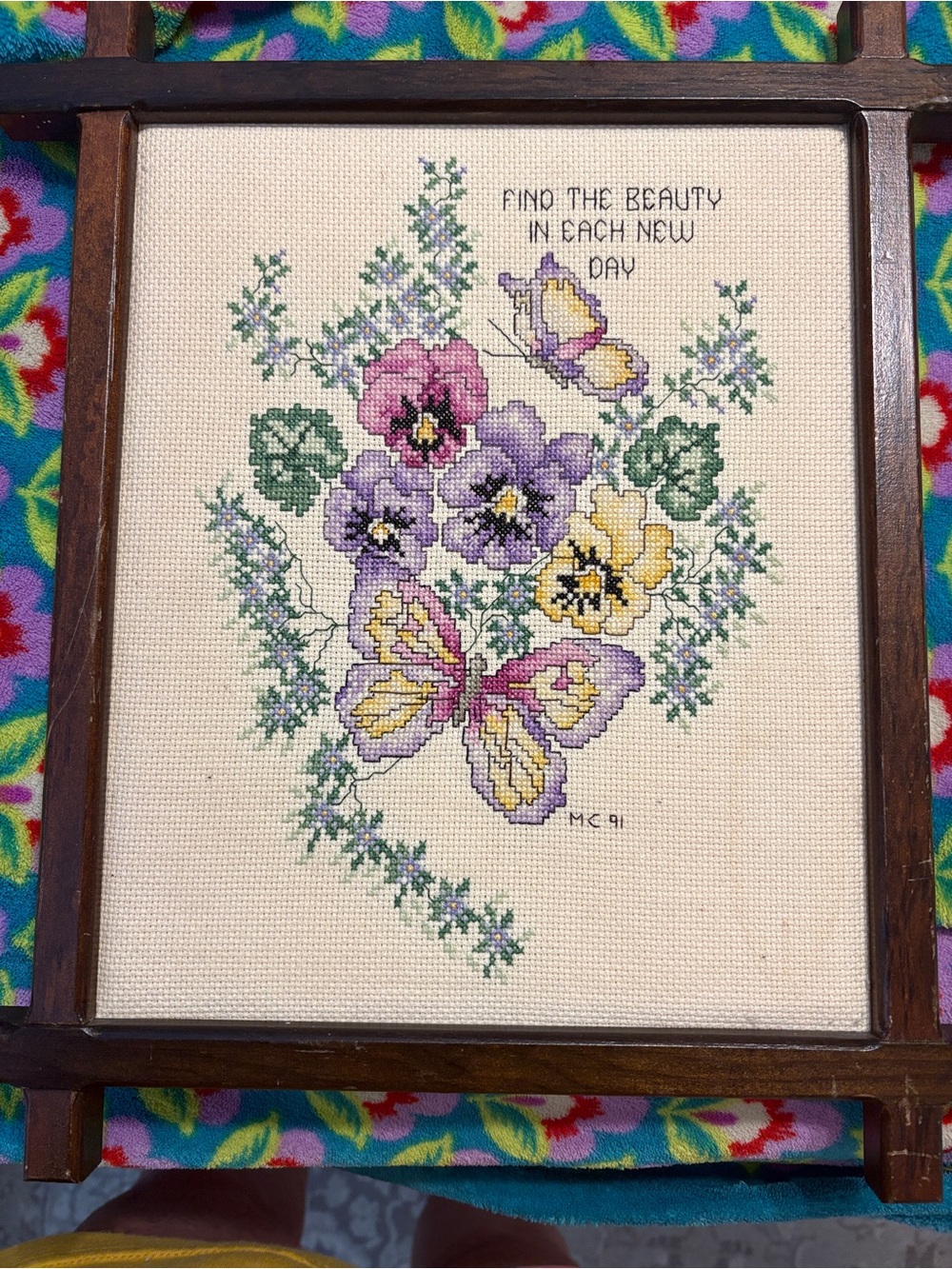 Vintage cross stitch